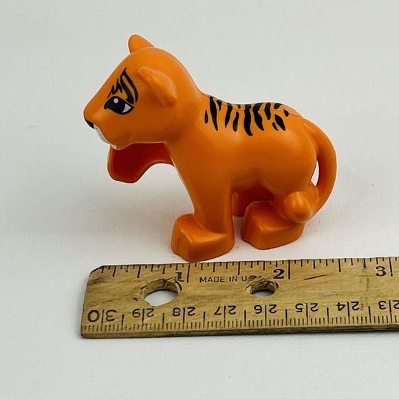 LEGO Duplo‎ 10906 Tropical Island Tiger Cub Replacement Figure Only - Picture 5 of 6